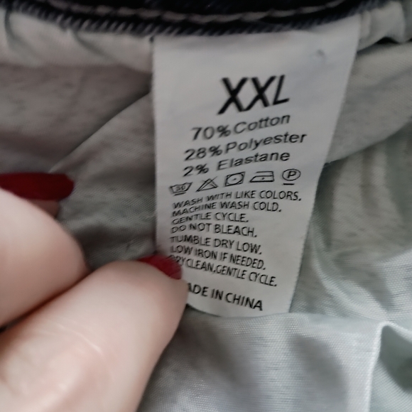 Old Navy Dark Blue Rockstar Jeans - Picture 5 of 16